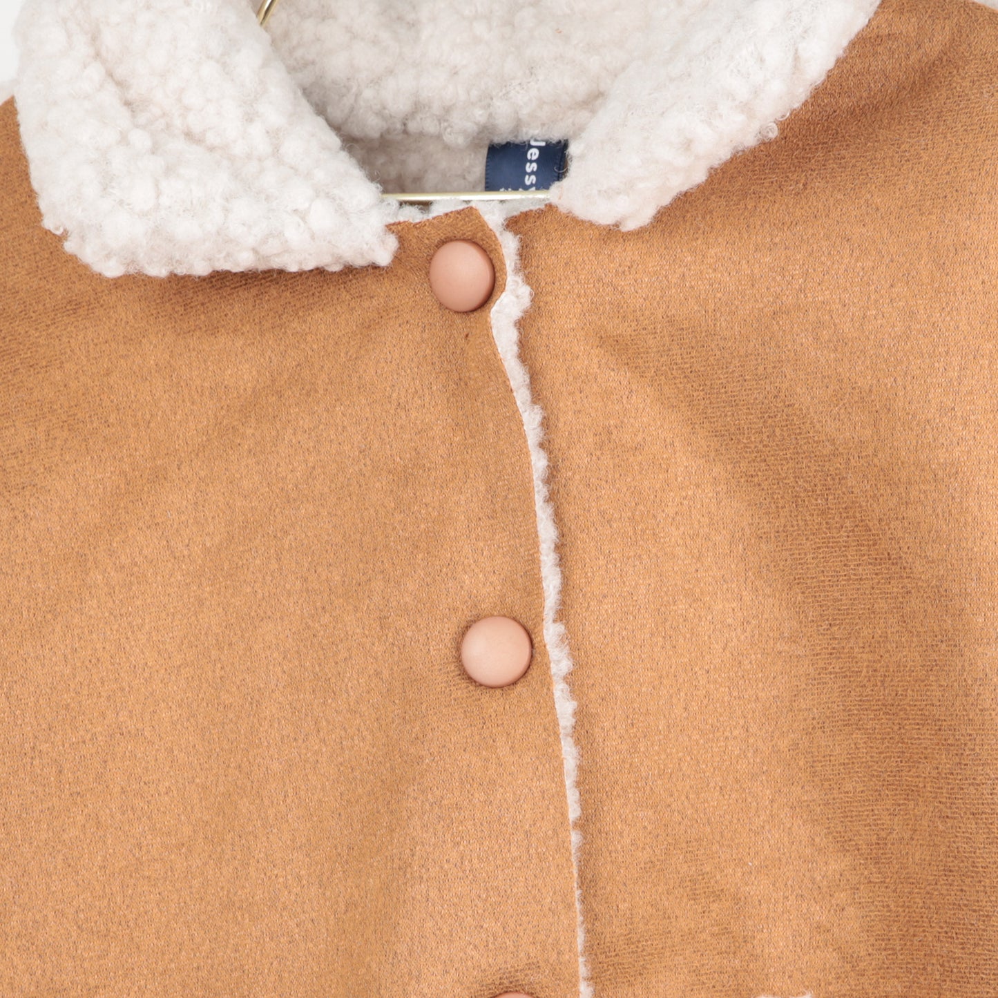 Jacke Veloursleder+Plüsch