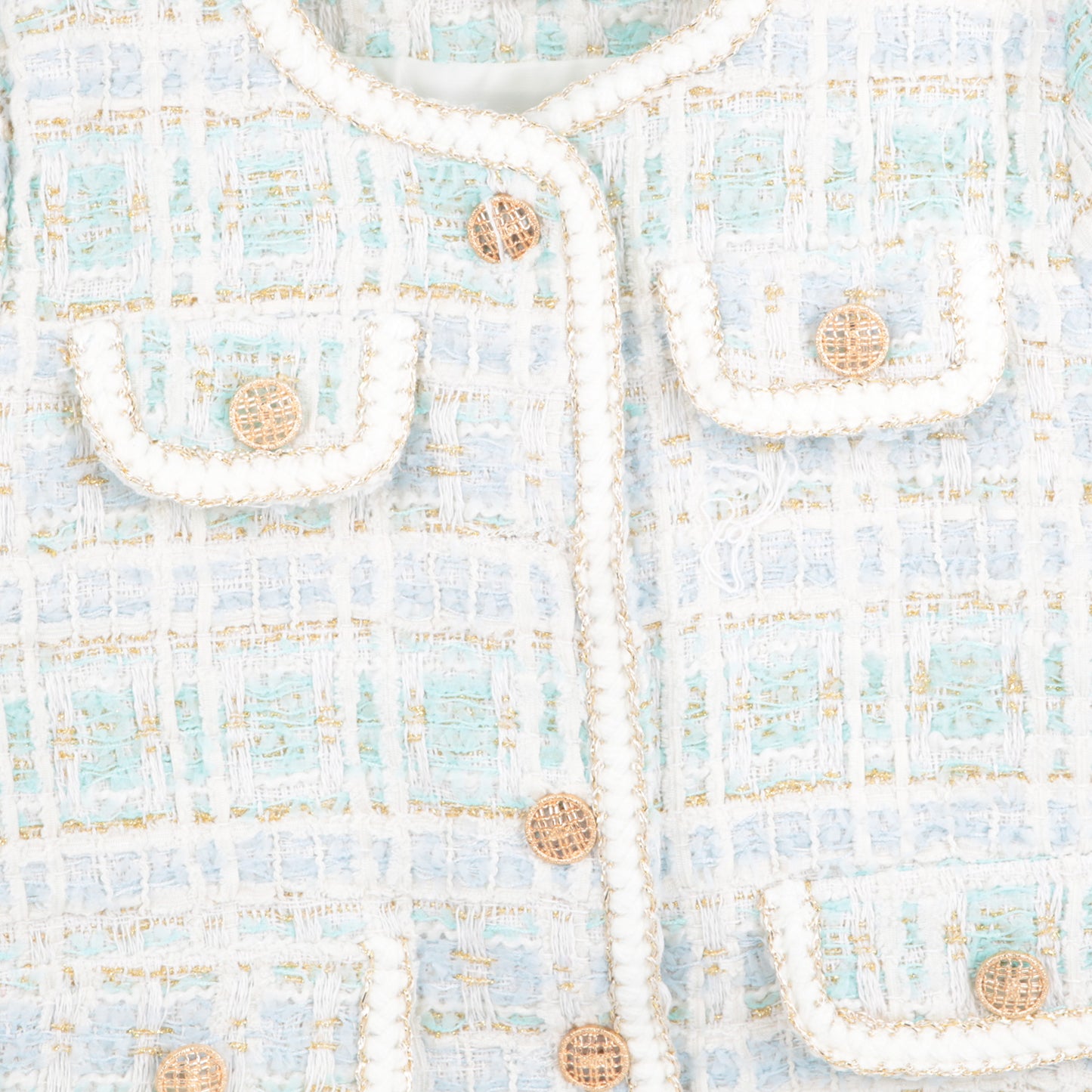 Tweedjacke Chic blau