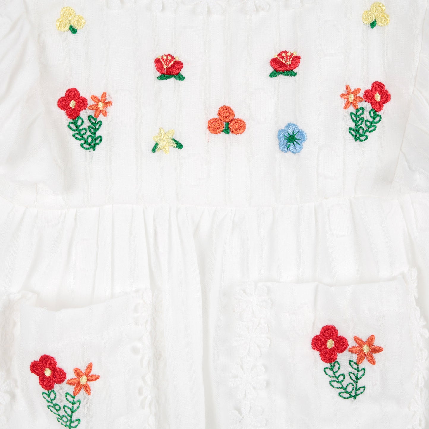 Romper Spring Flowers+Strümpfe