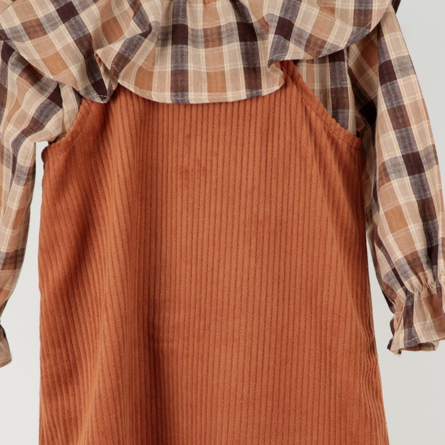 Set Karoshirt+Kordkleid