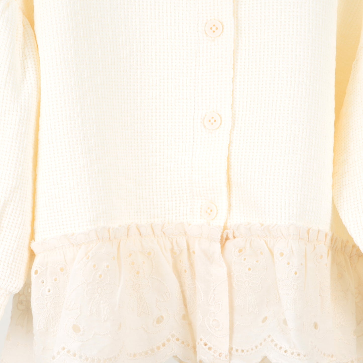 Jäckchen Spitze creme