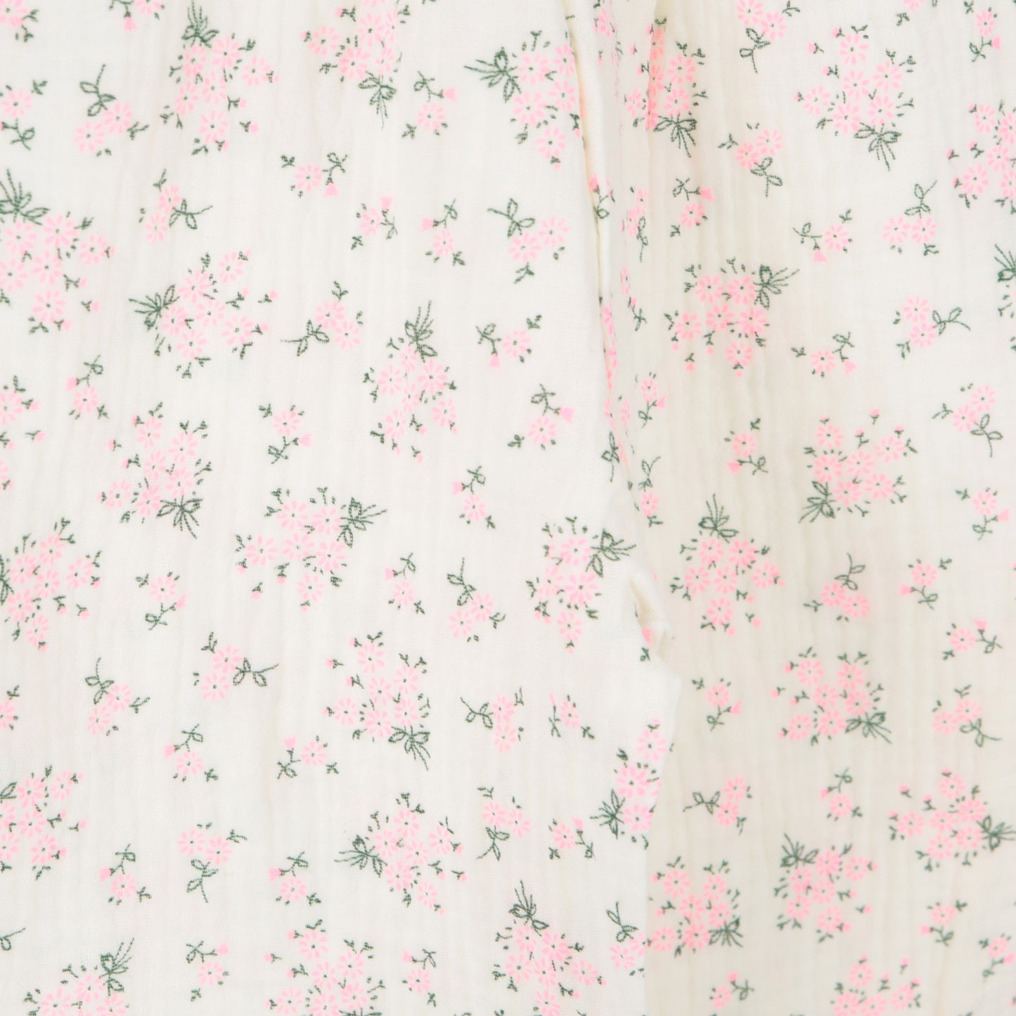 Musselinhose Floral pink