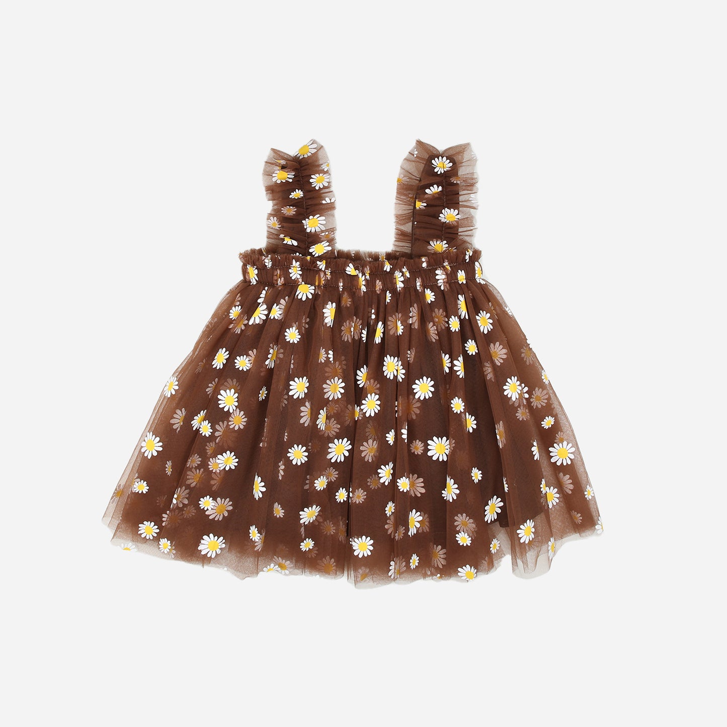 Tüllkleid Daisy braun