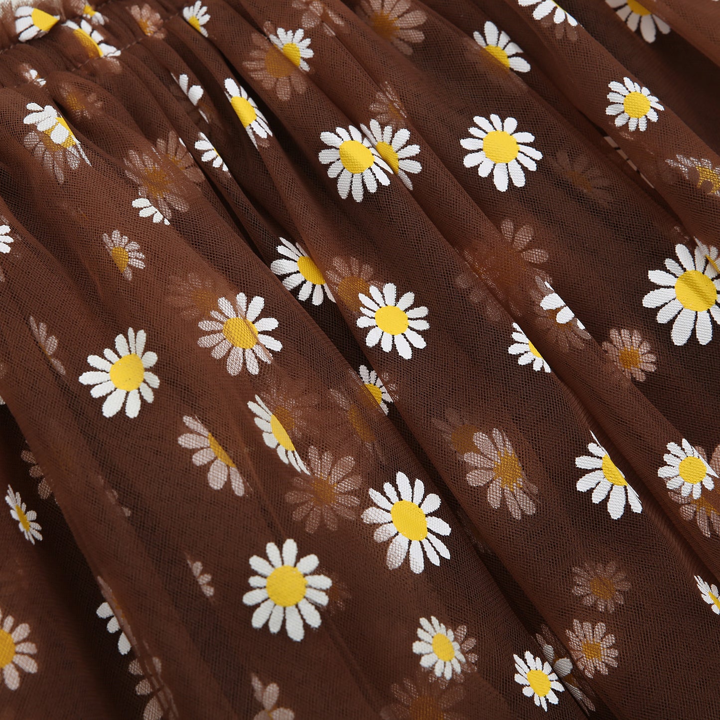Tüllkleid Daisy braun