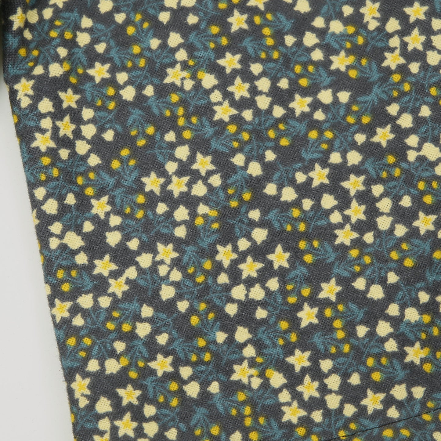 Bluse Floral petrol