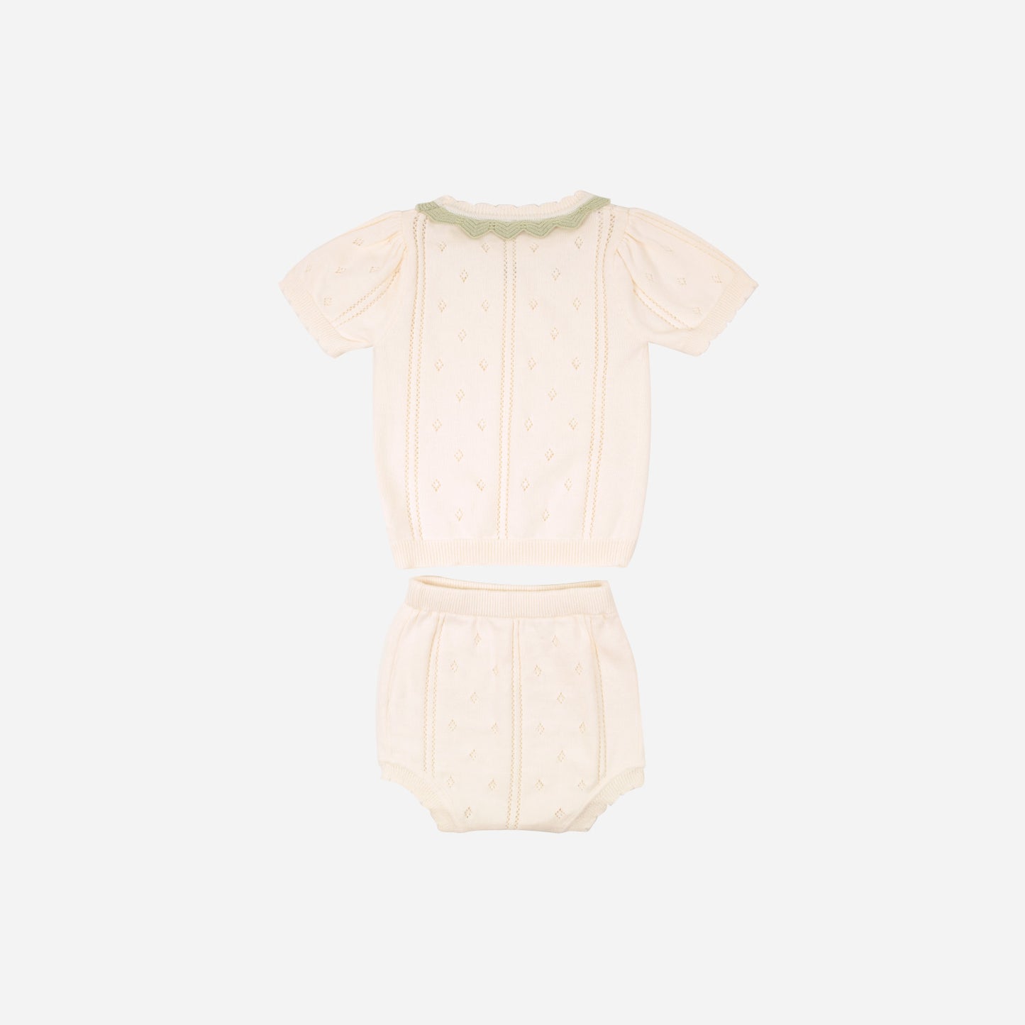 Strickset Silence creme