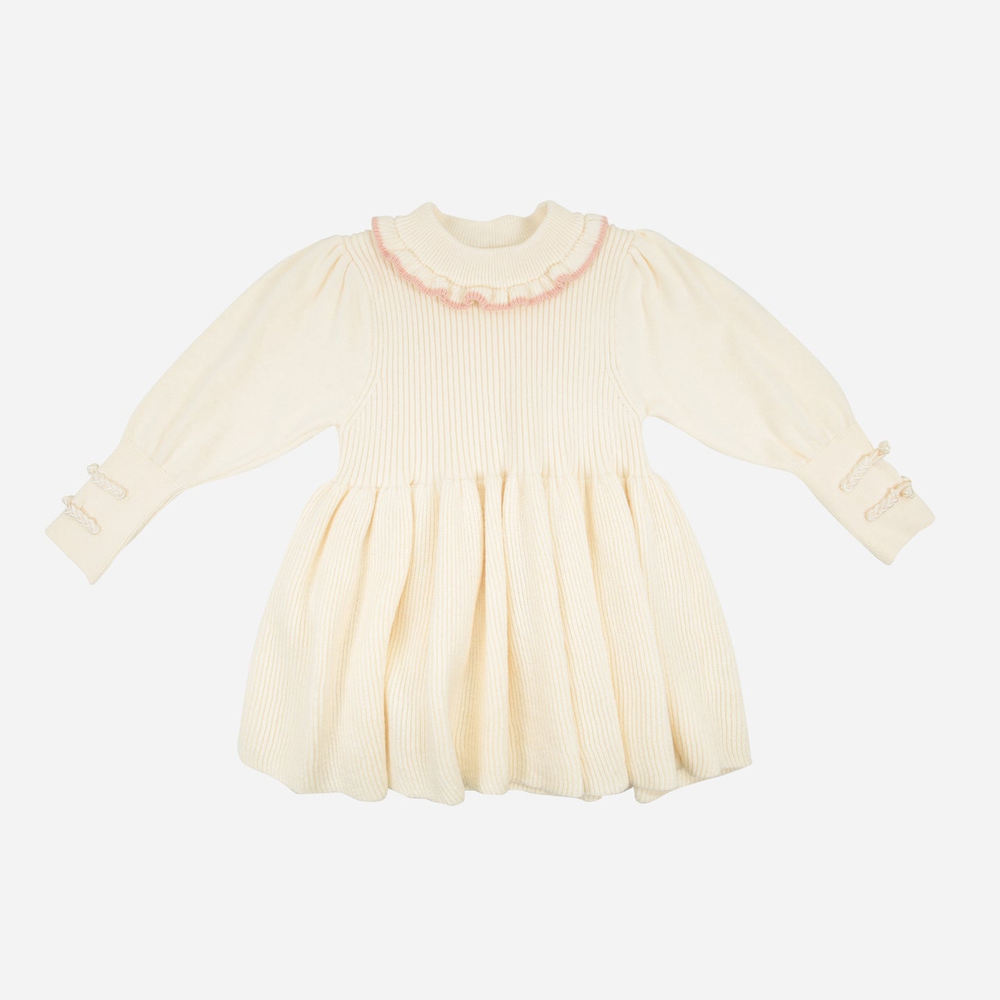 Strickkleid Barock creme