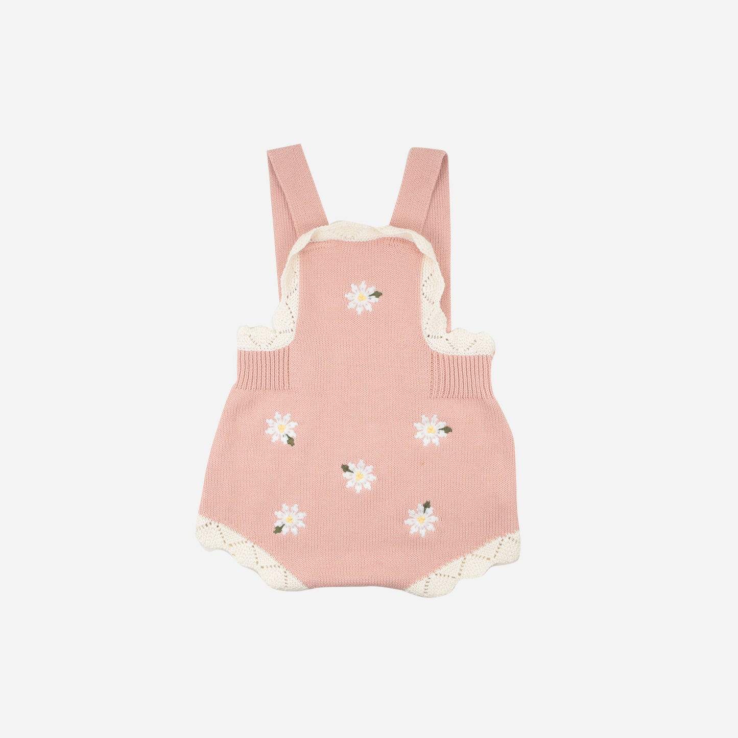 Strickromper Flowers altrosa