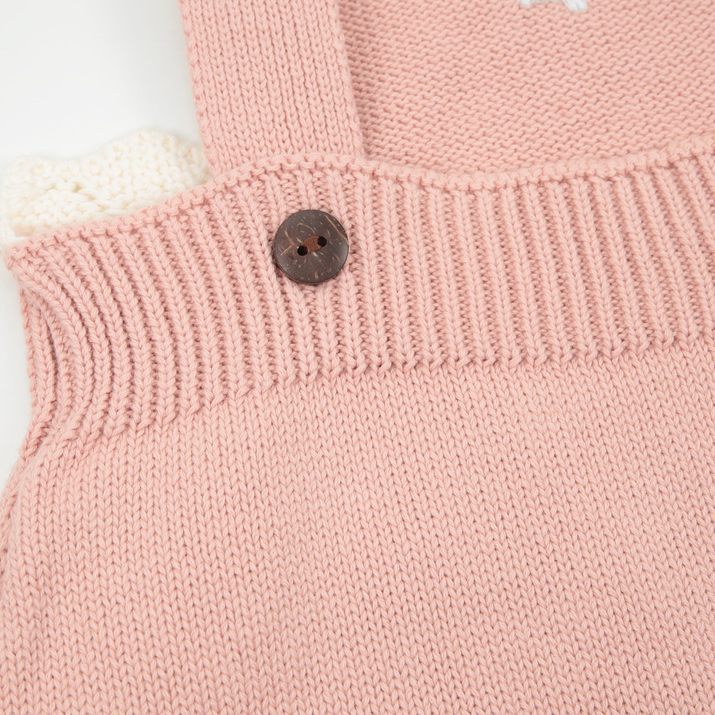Strickromper Flowers altrosa