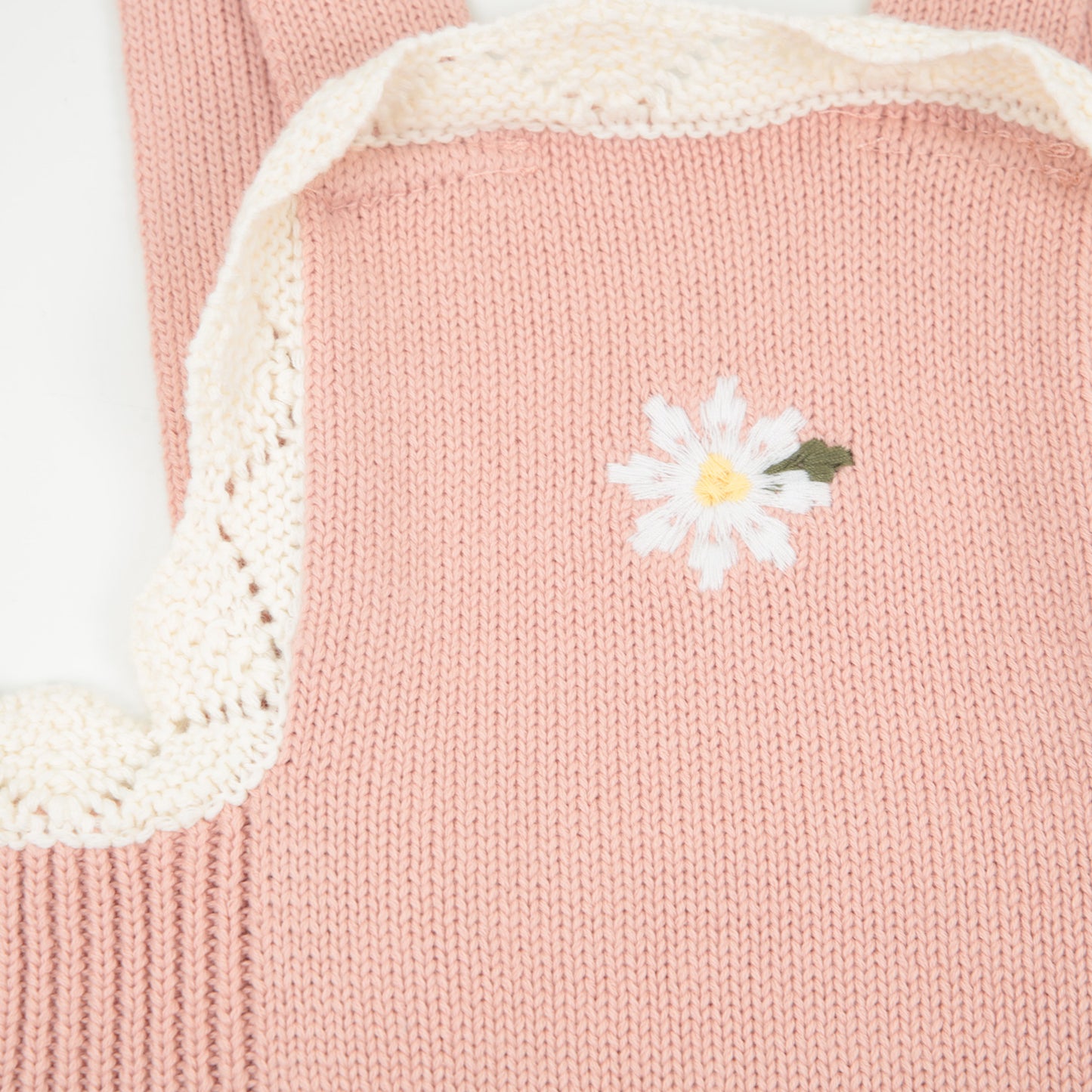 Strickromper Flowers altrosa