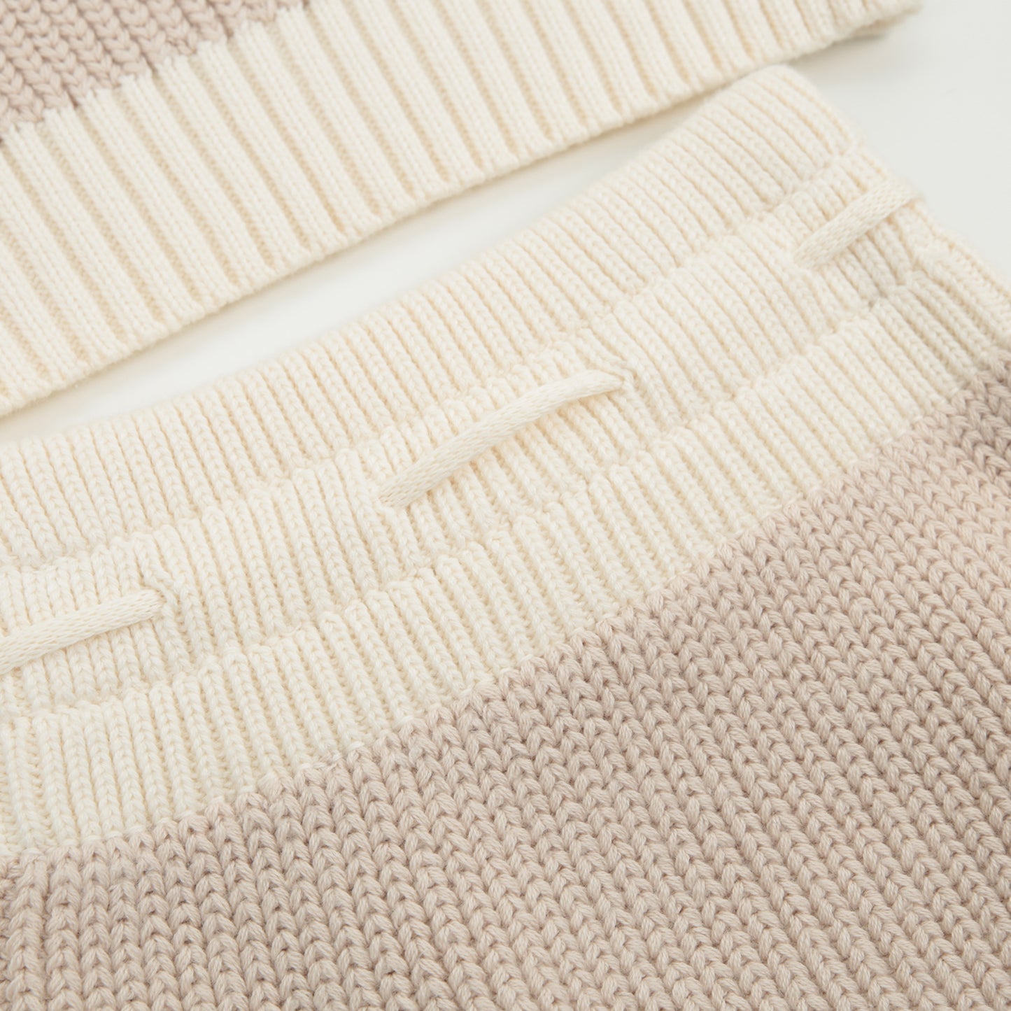 Strickset Cozy beige