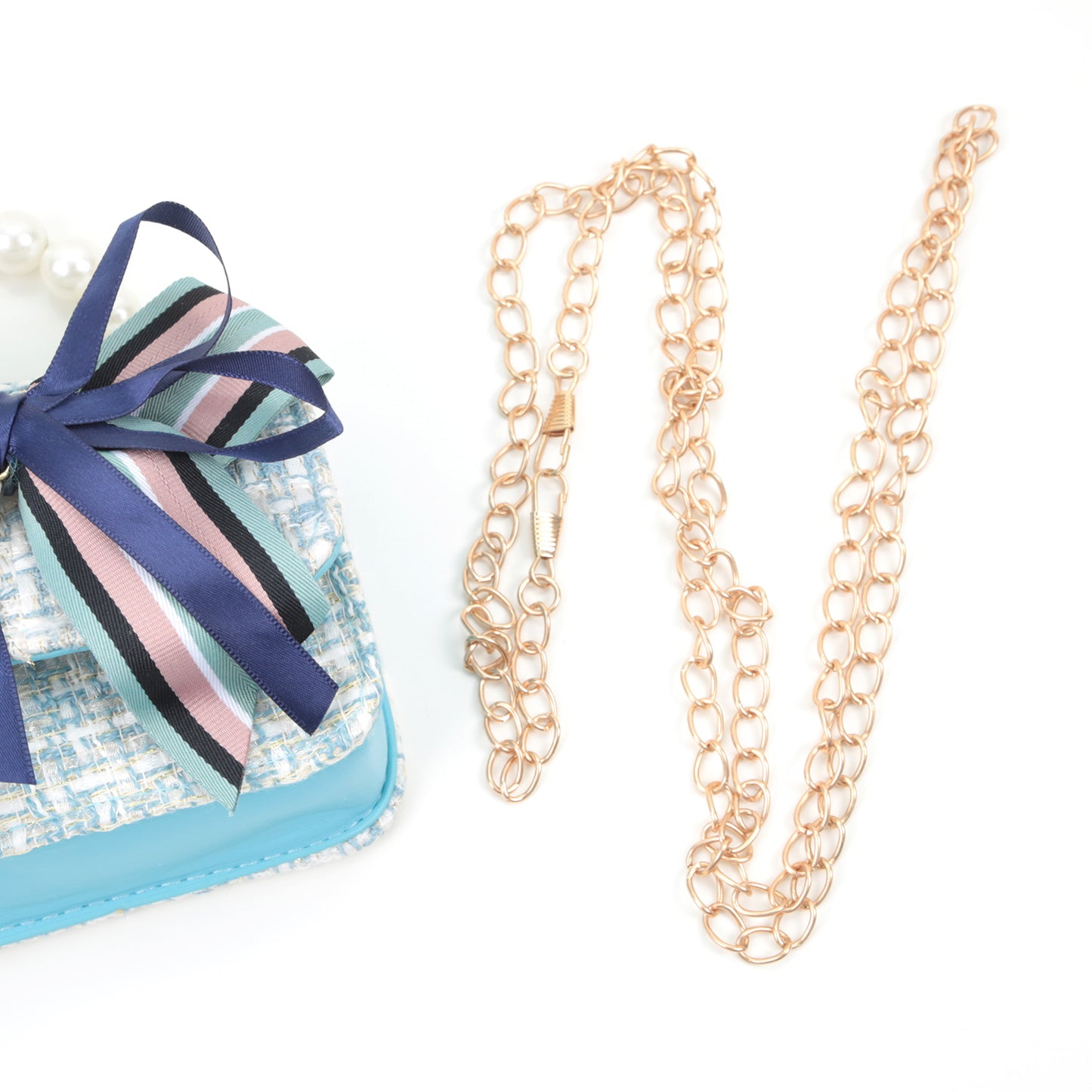 Tasche Coco Bow blau