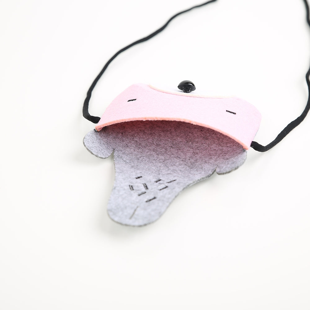 Filztasche Bär rosa