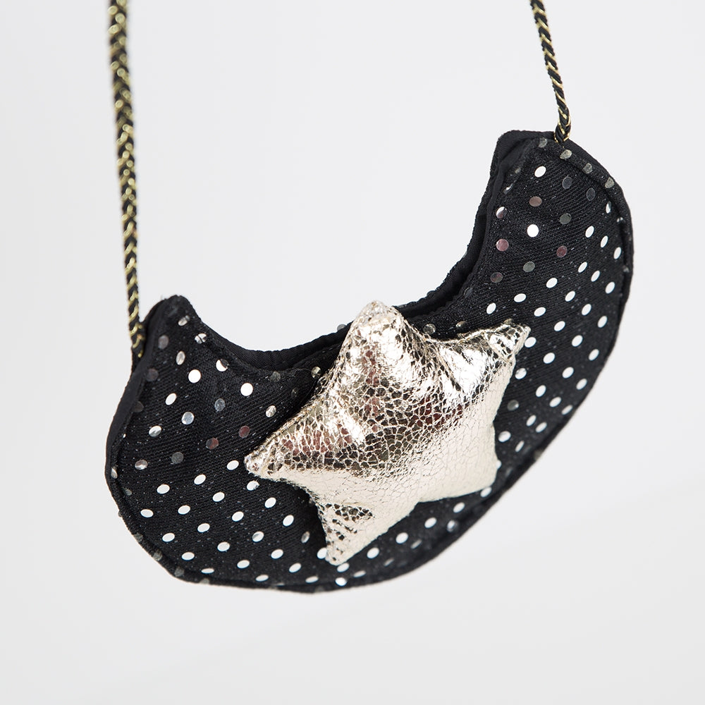 Tasche Halbmond schwarz