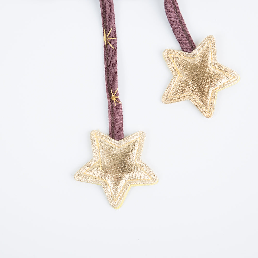 Musselinkragen braun