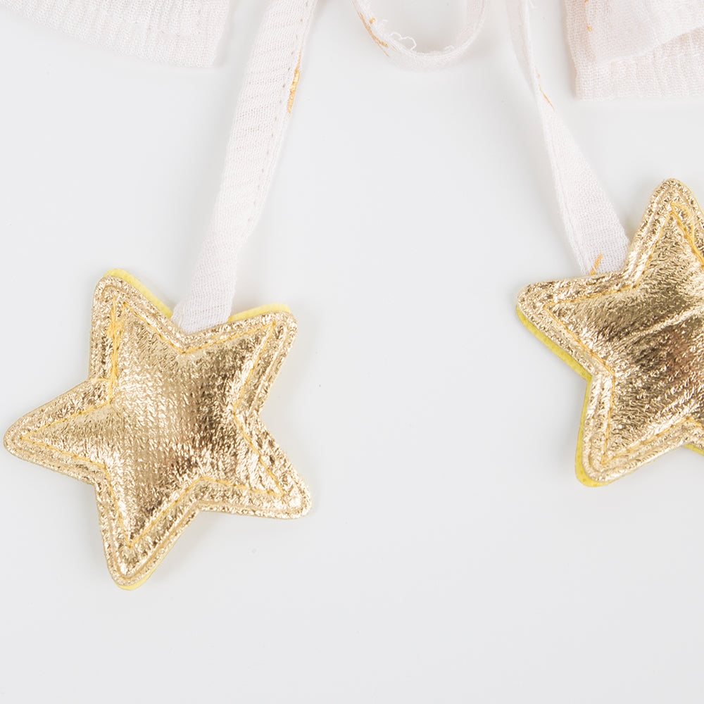 Musselinkragen creme