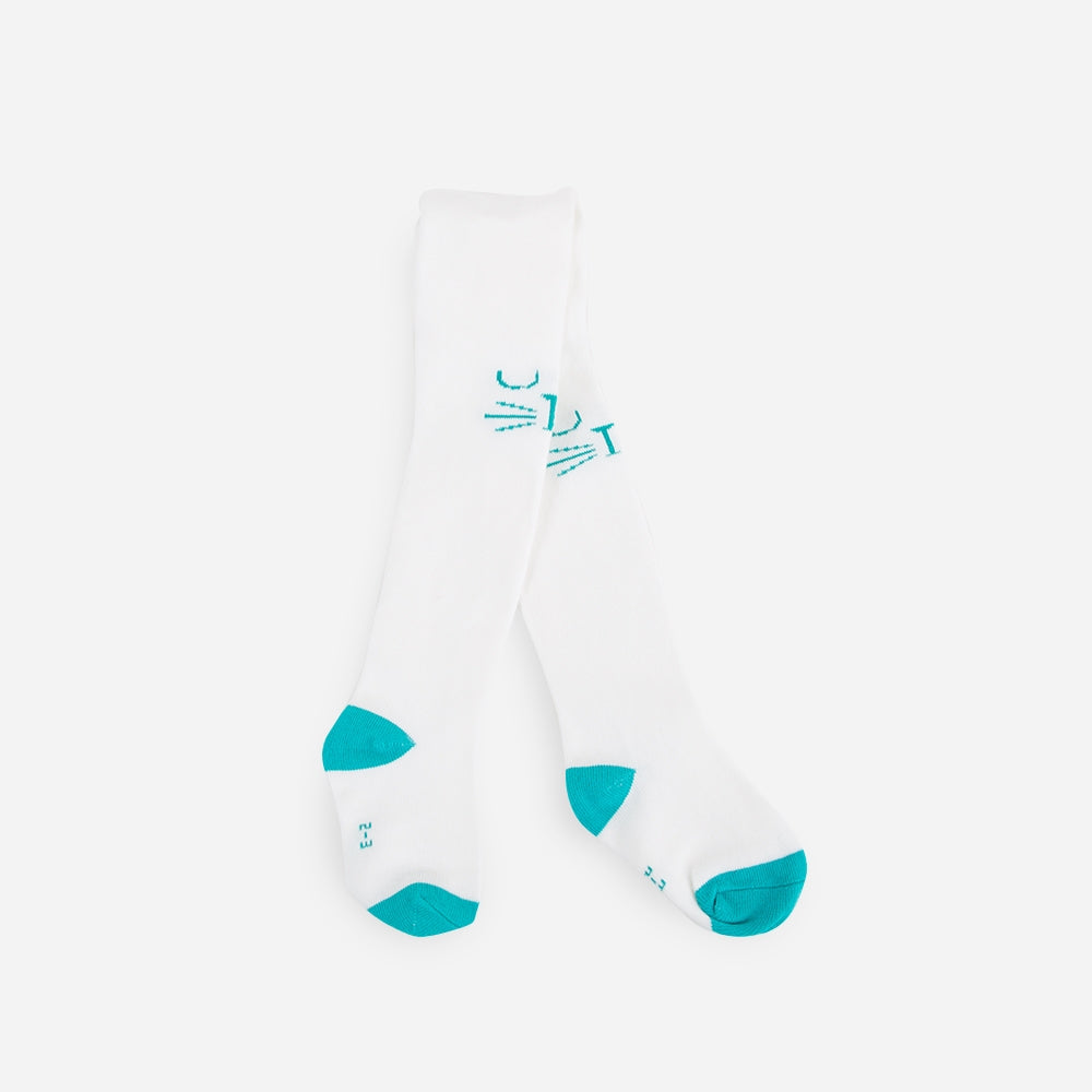 Strumpfhose Katze weiß