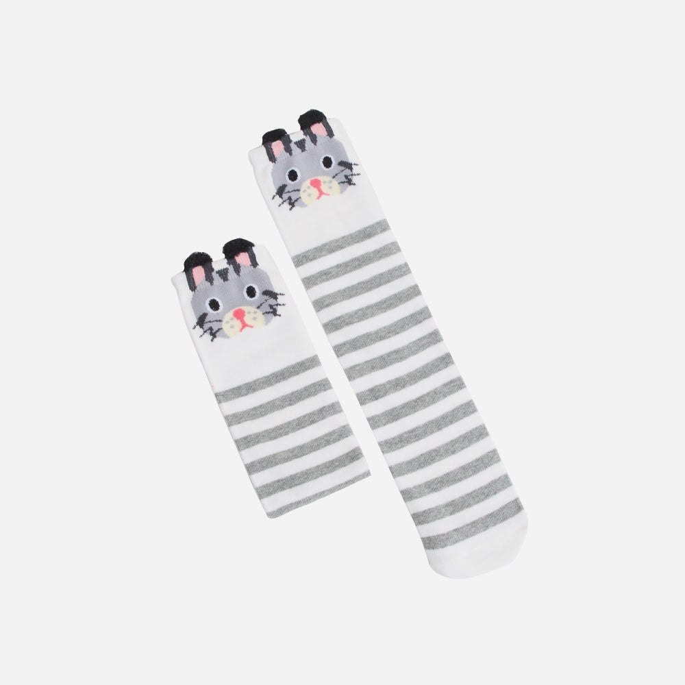 Kniestrümpfe Katze gestreift