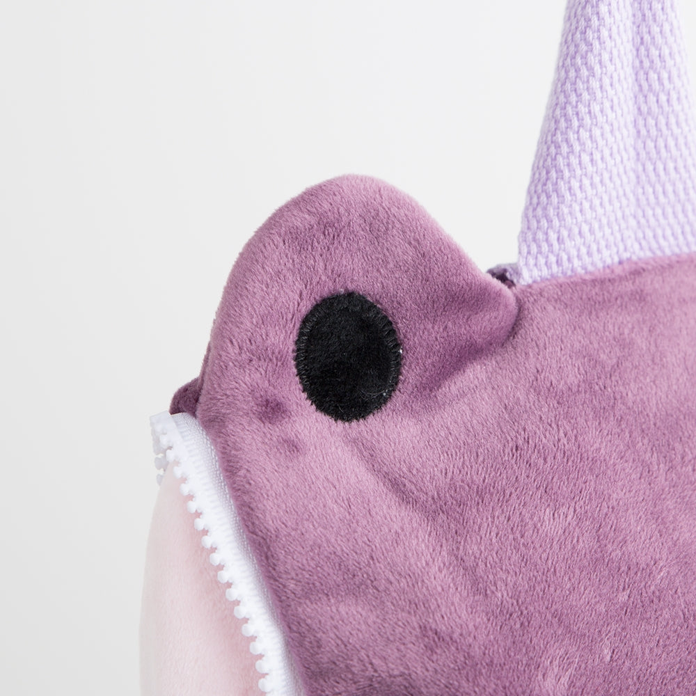 Rucksack Krokodil violett