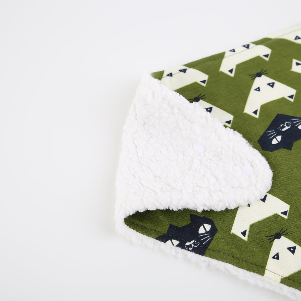 Lätzchen Wooly in grün