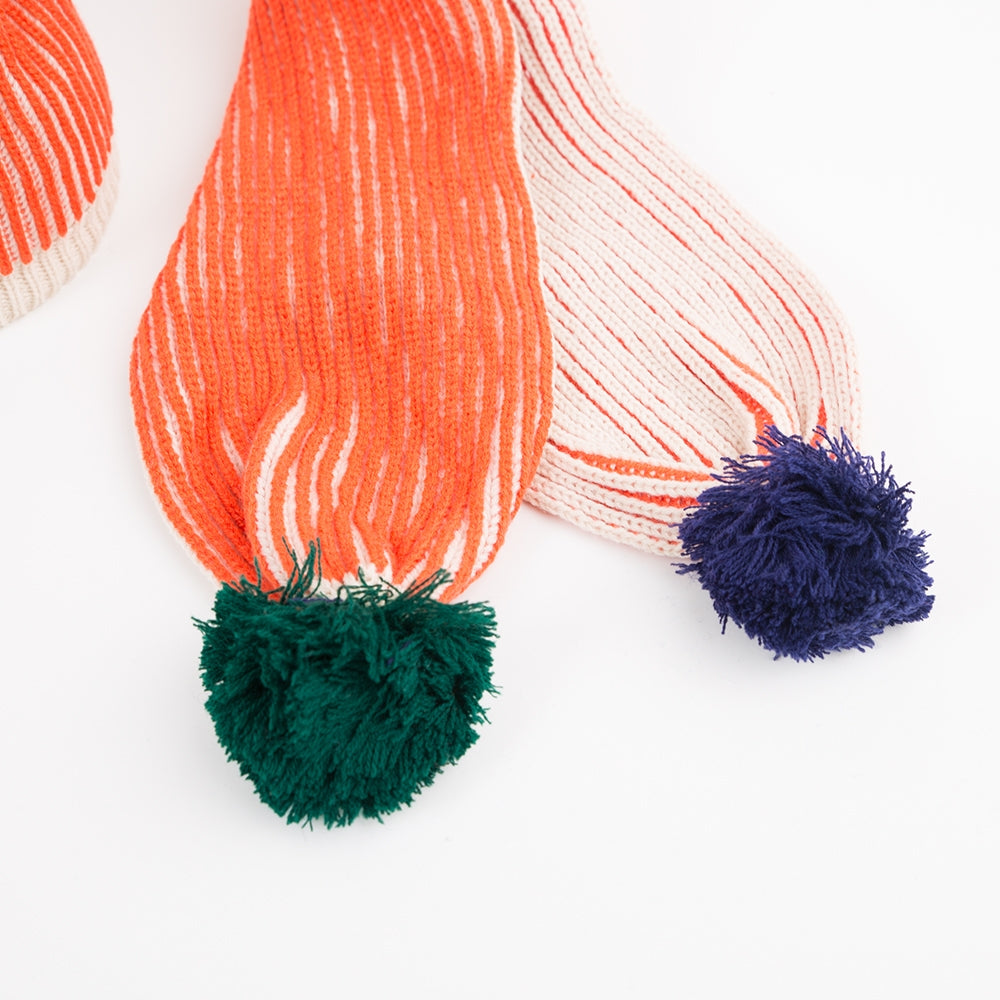Strickset Duo orange