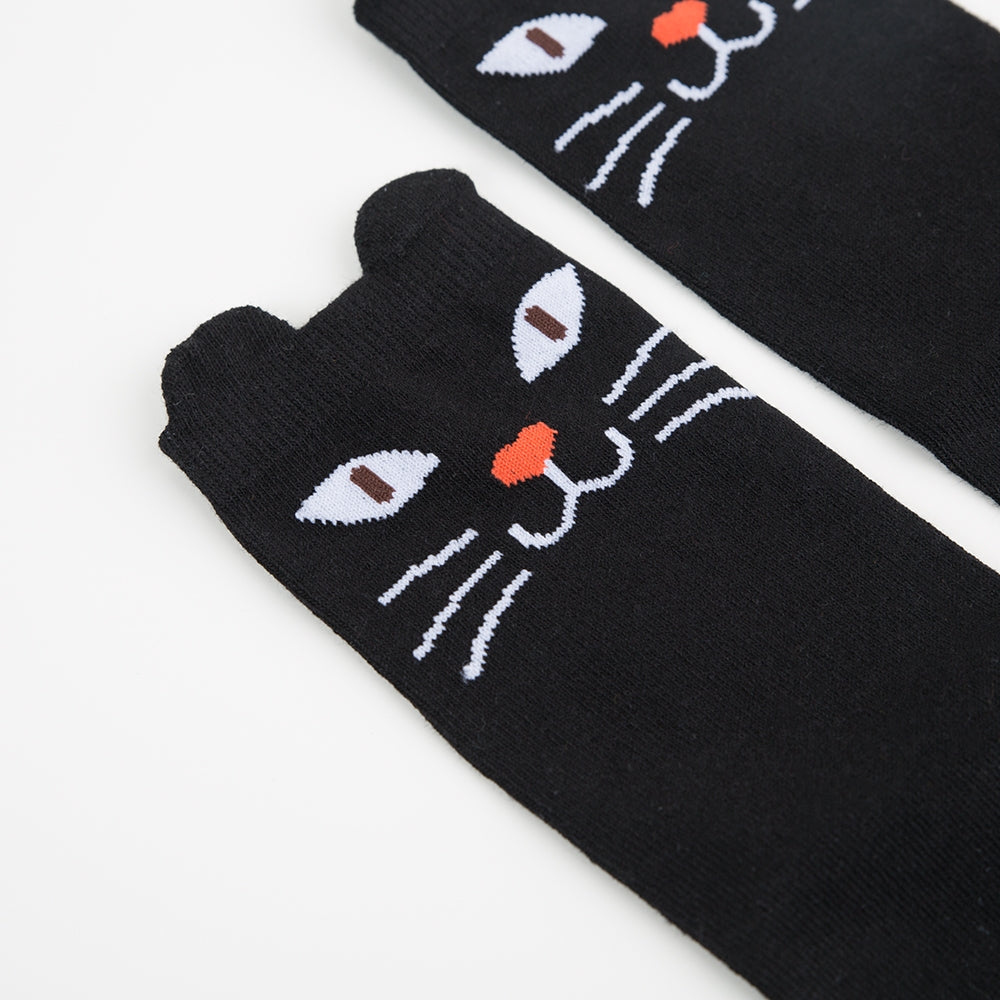 Kniestrümpfe Black Cat