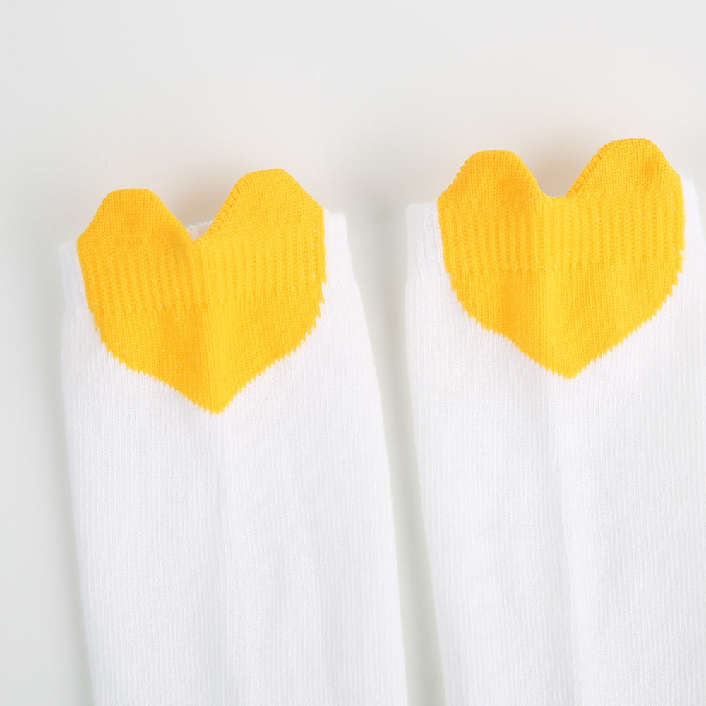 Kniestrümpfe Valentine gelb