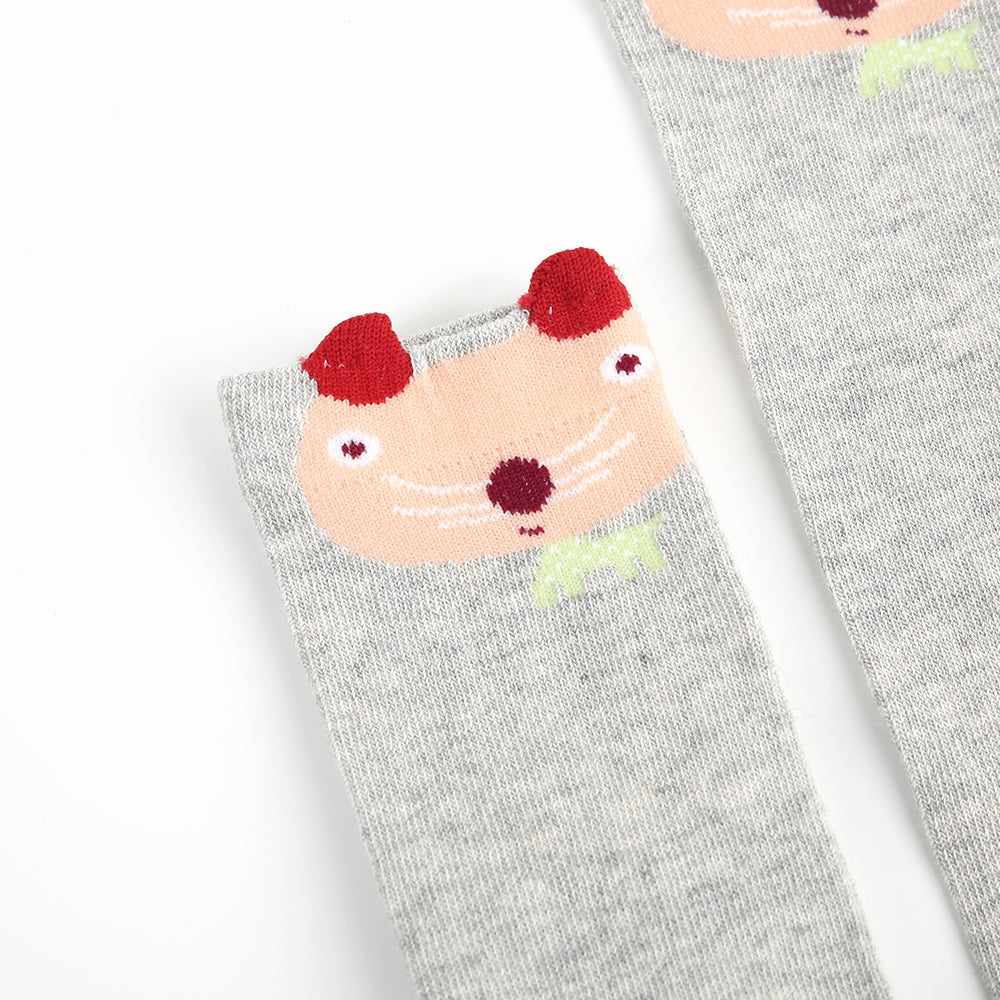 Kniestrümpfe Cartoon Cool Cat