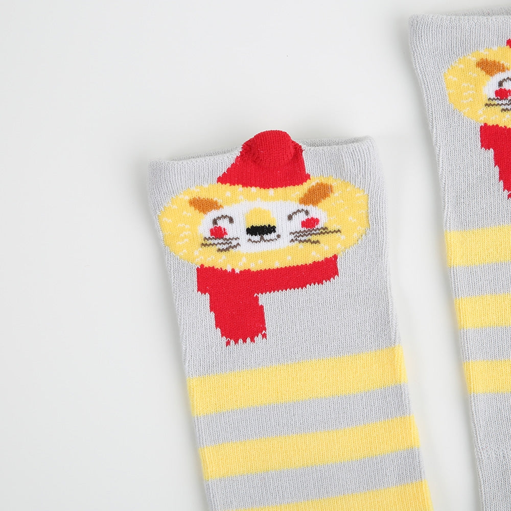 Kniestrümpfe Winterland Lion Striped