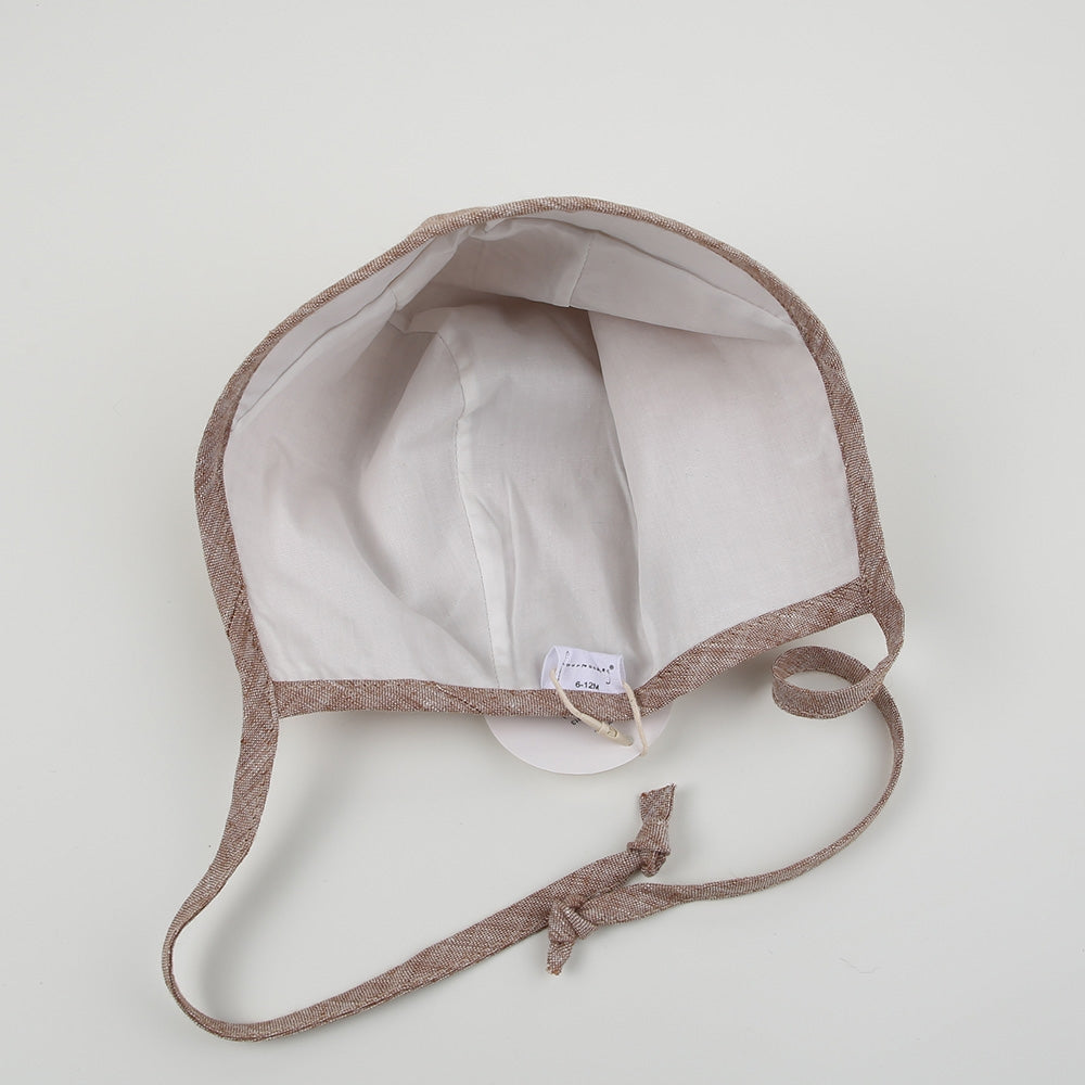 Baumwollhaube braun