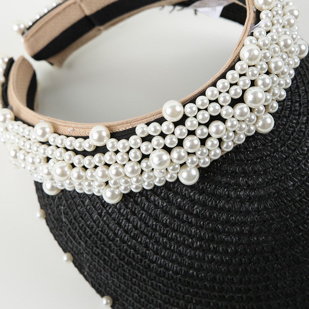 Sonnenblende Perlen schwarz