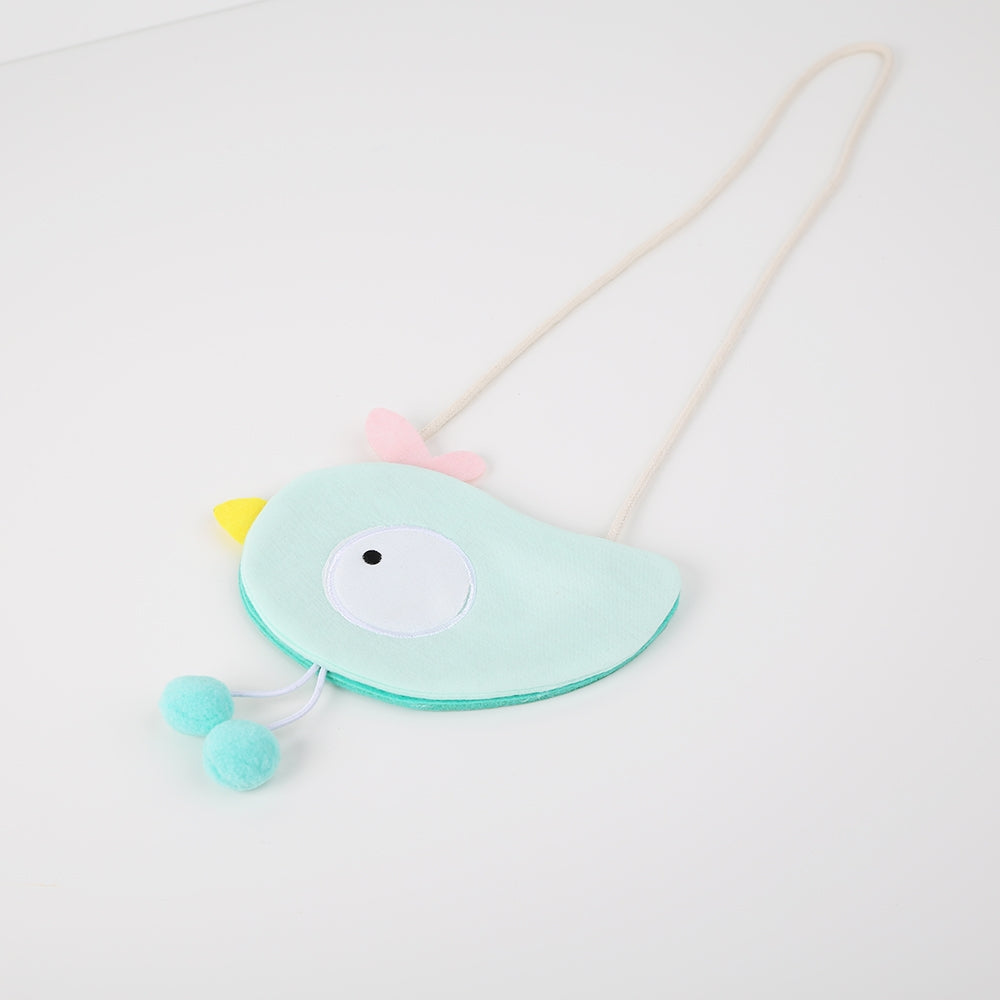 Filztasche Vogel türkis