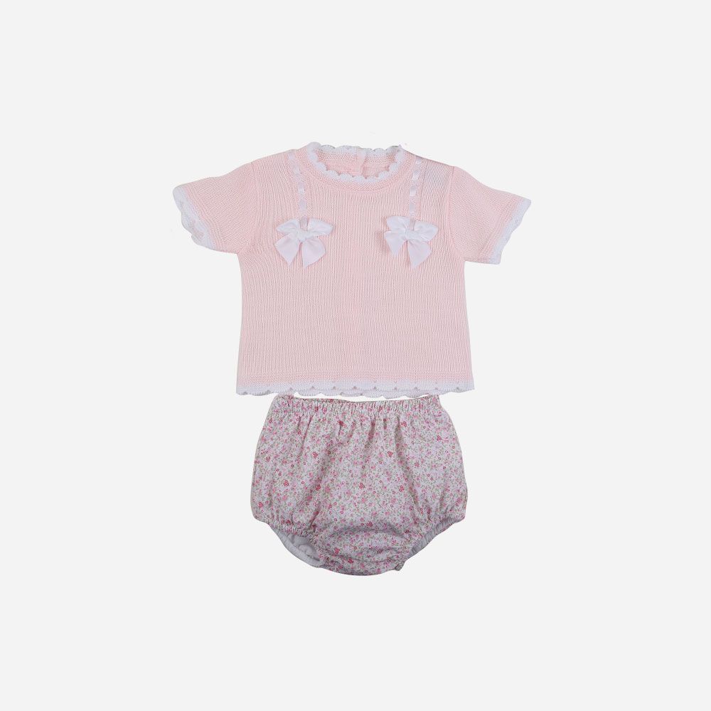 Strickset Spring rosa