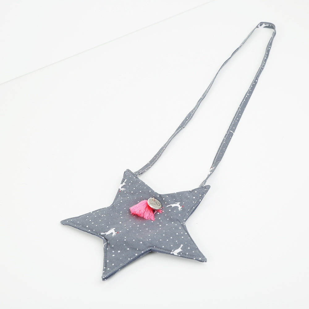 Tasche Stern grau