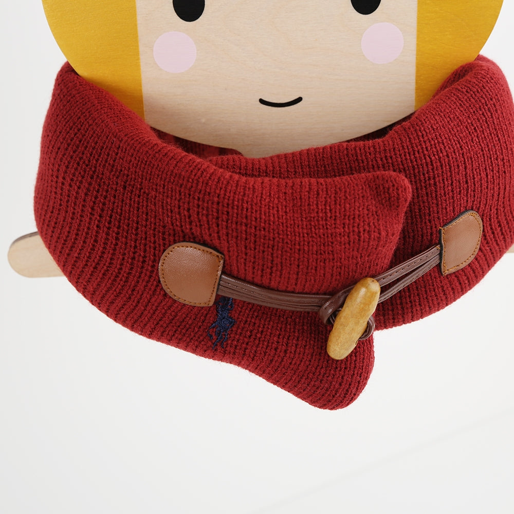 Kragenschal Classy rot