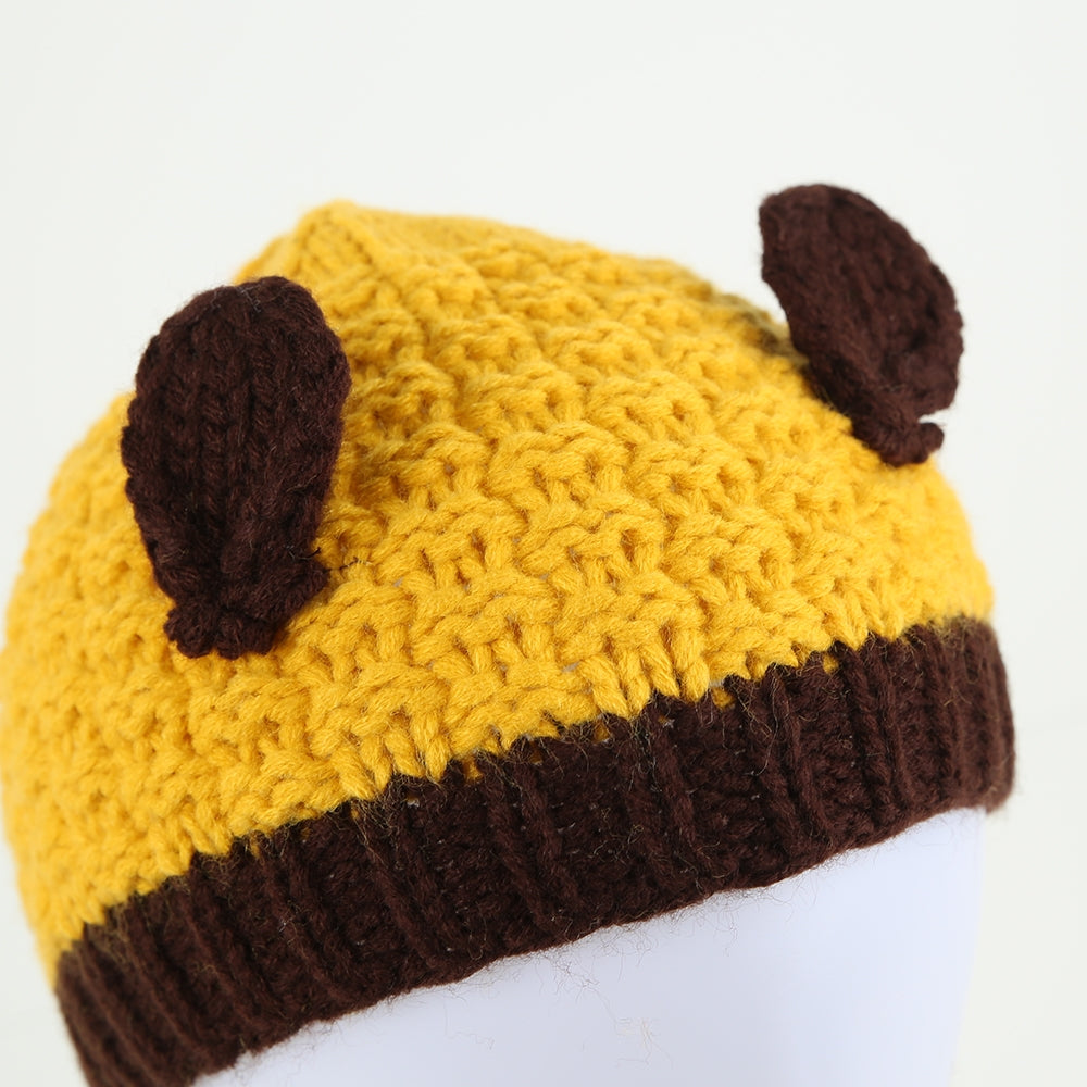Schlupfmütze Puppy gelb