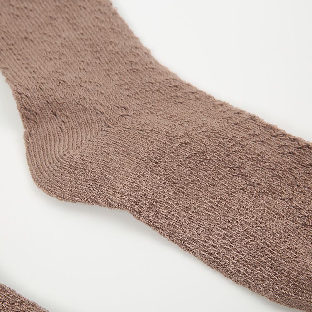 Kniestrümpfe Lochmuster II braun