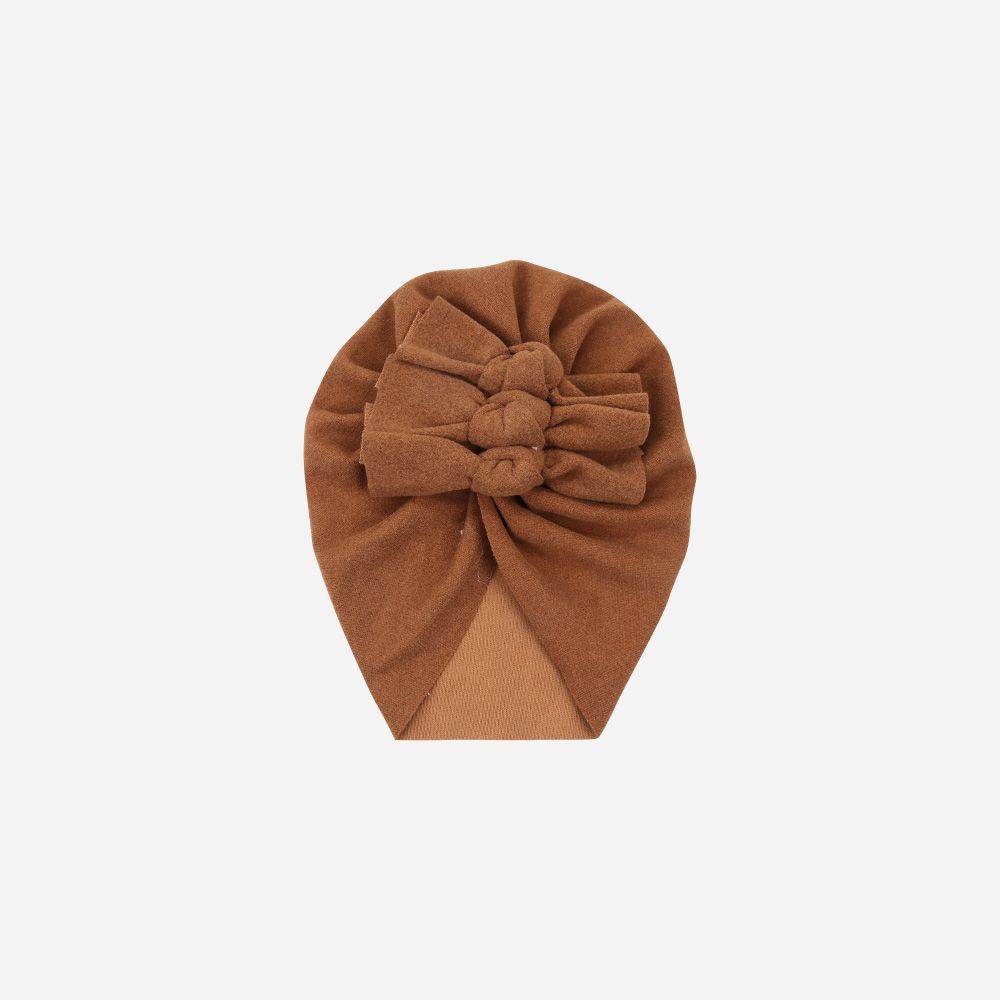 Turban 3er Knoten braun