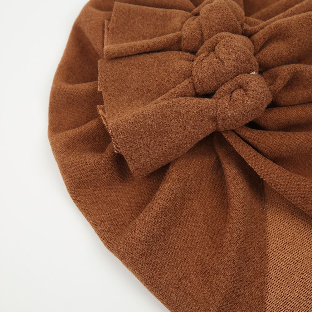Turban 3er Knoten braun