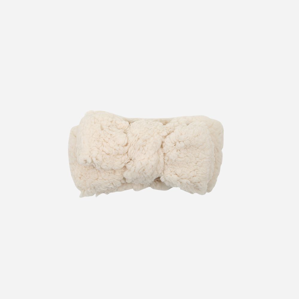Stirnband Teddy beige