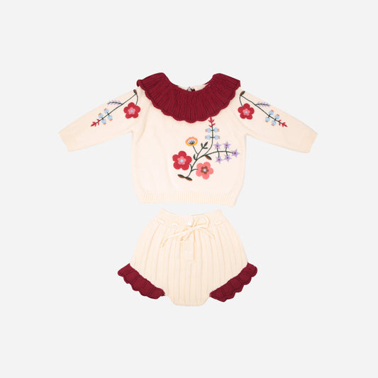 Strickset Snow White